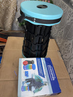 Lot Imported Foldable Telescopic Stool 4.0 – Portable Adjustable Camping Stool for Outdoor & Travel | Pakistan