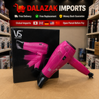 VS Sassoon VS289PCN 1700W Folding Hair Dryer – Cord Keeper, Ionic Conditioning & Travel Hair Dryer