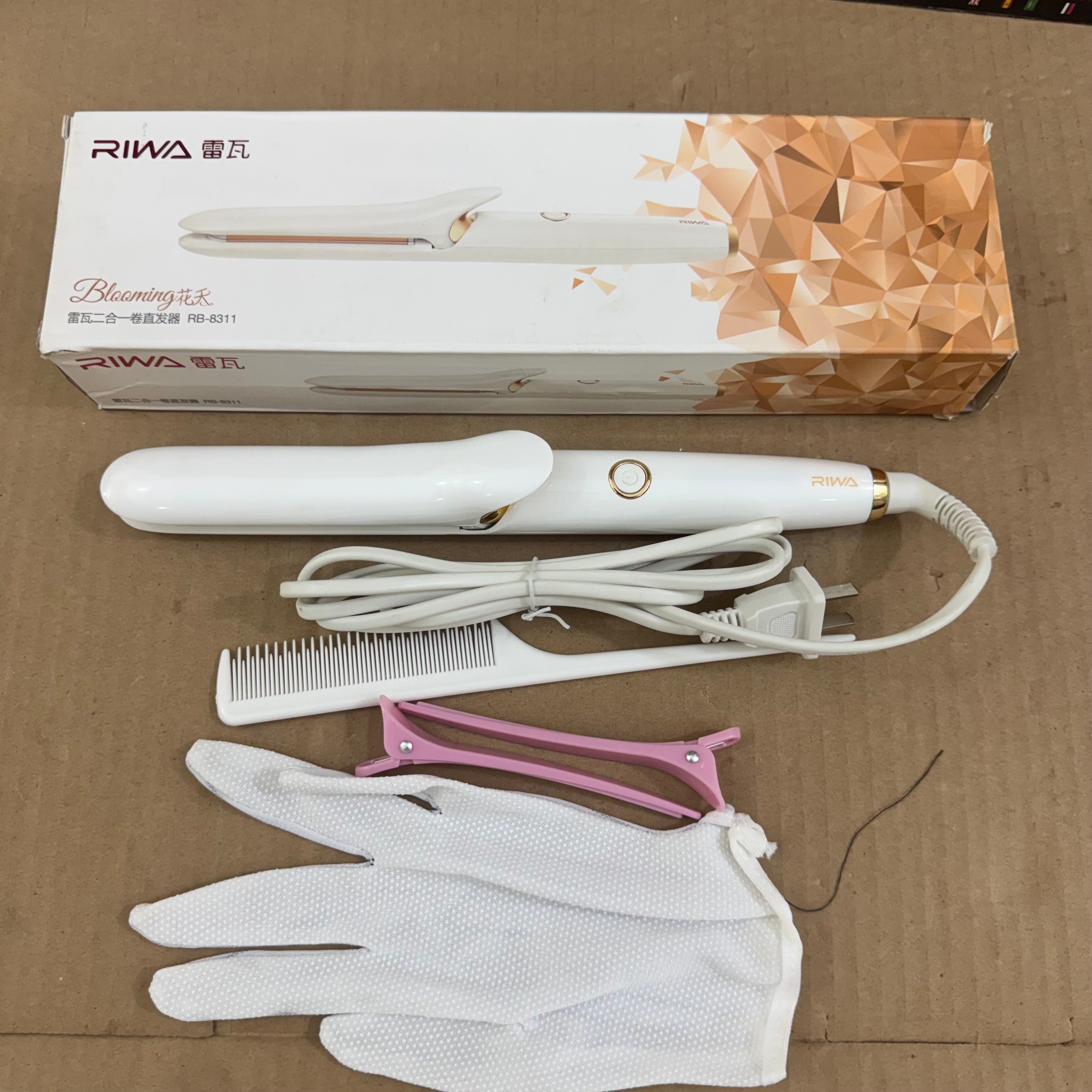RIWA 2-in-1 Hair Straightener & Curler RB-8311