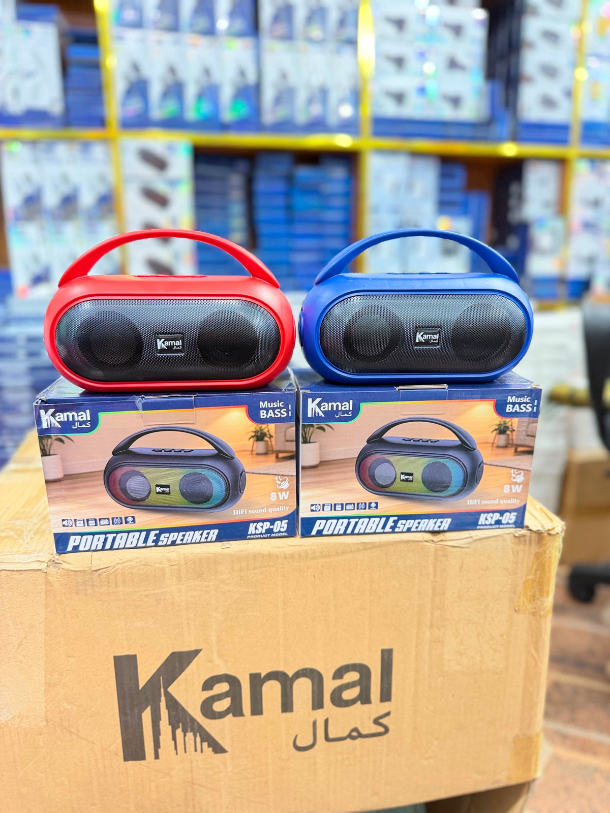 Kamal KSP-05 Portable Bluetooth Speaker – 8W Wireless Speaker with Music Bass & HiFi Sound