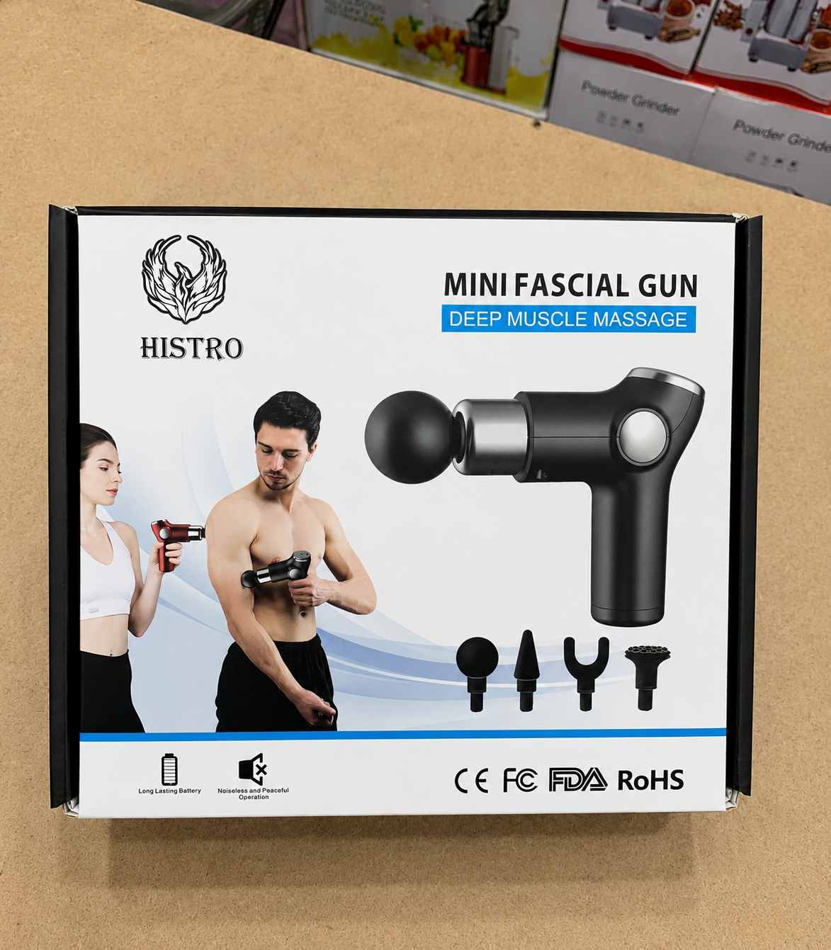 Histro Mini Fascial Gun Deep Muscle Massager