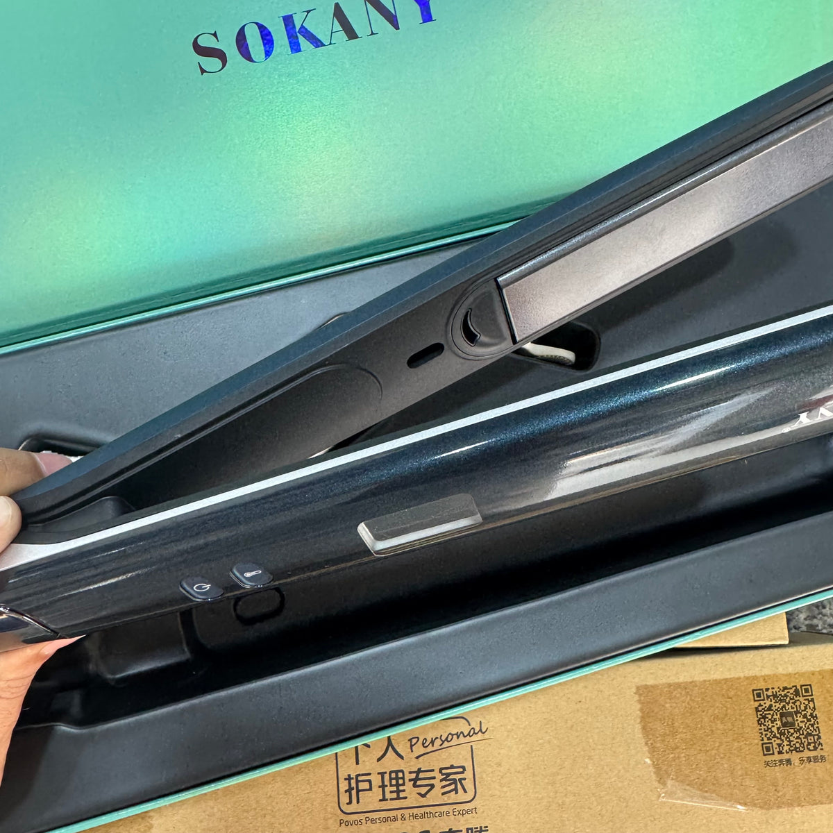 SOKANY SK-15019 Hair Straightener 230°C Ceramic Flat Iron in