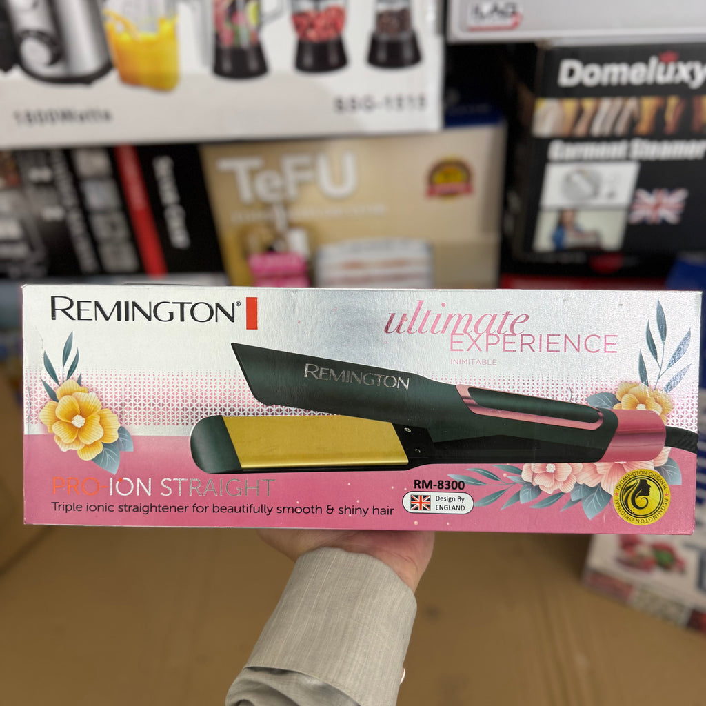 Remington Pro-Ion Straight Hair Straightener RM-8300W Lot Imported