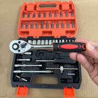 ShunDa 46-Piece 1/4" DR. Socket Set  Lot Imported