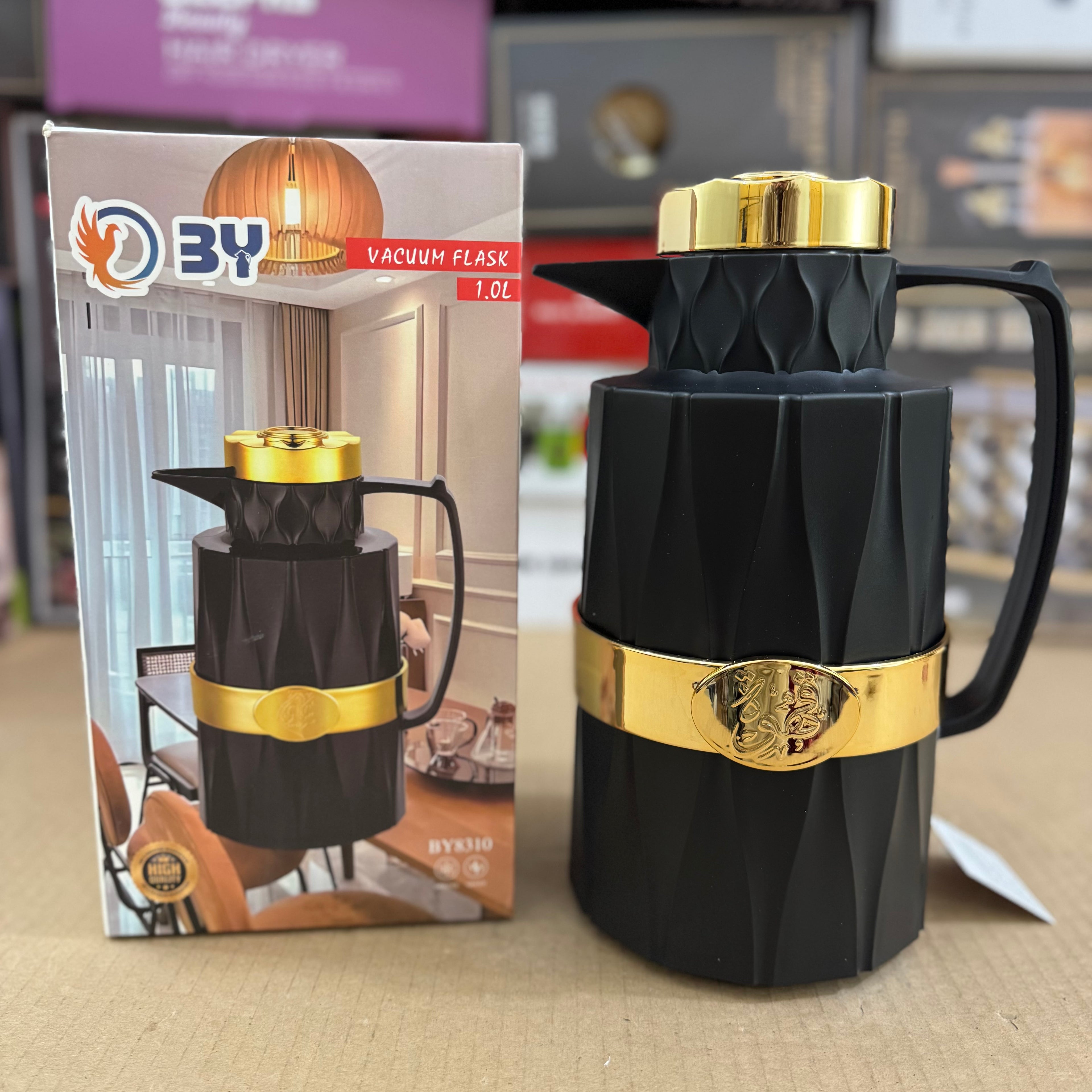 BY 1.0L Luxury Vacuum Flask (Model: BY8310) – Original Lot Imported
