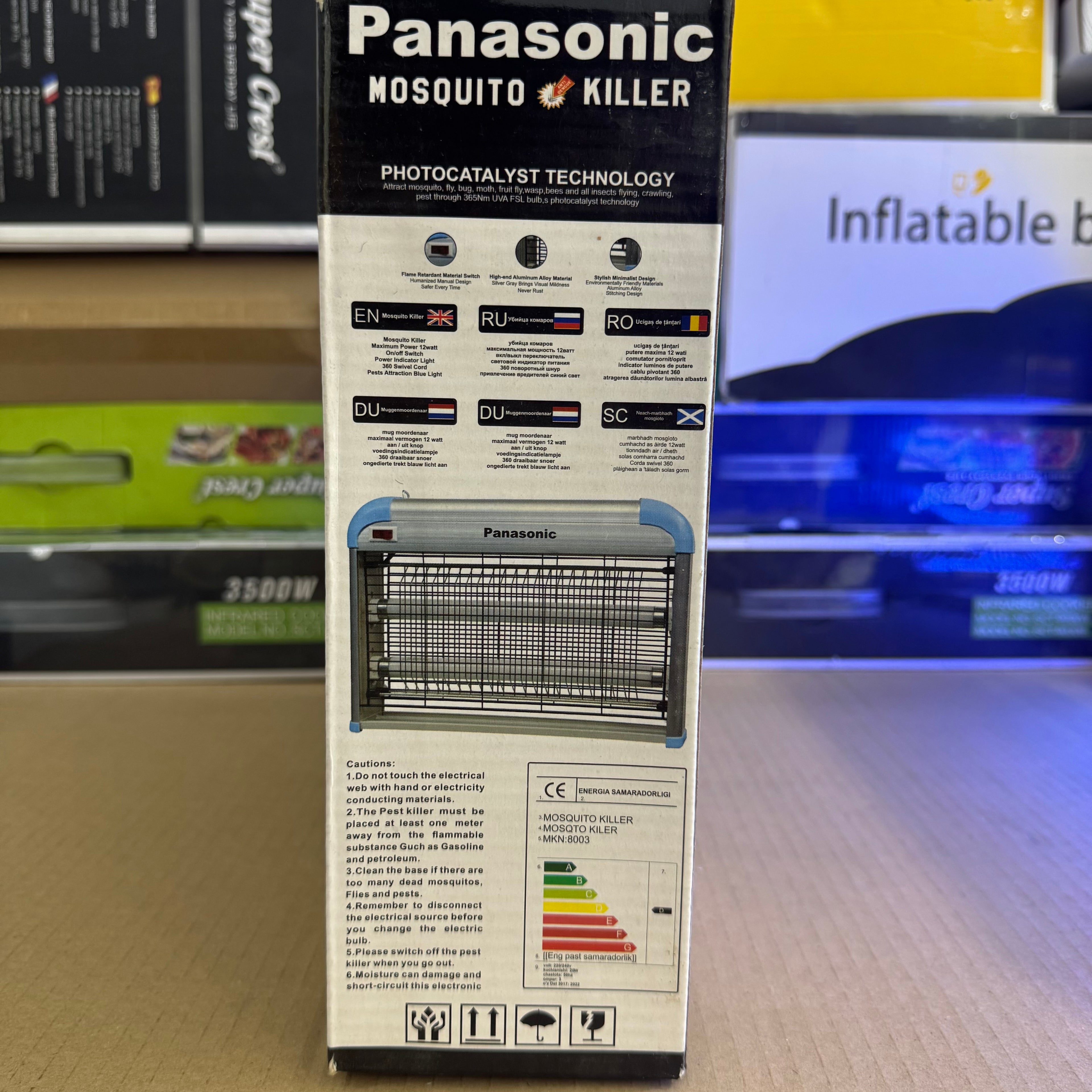 Panasonic 20W Electric Mosquito & Insect Killer MKN8003 - Lot Imported
