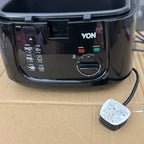 VON 2.5L Electric Deep Fryer | 1800W Non-Stick Compact Fryer with Viewing Window