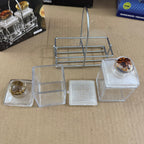 Falcon Brand 2-Piece Glass Spice Set