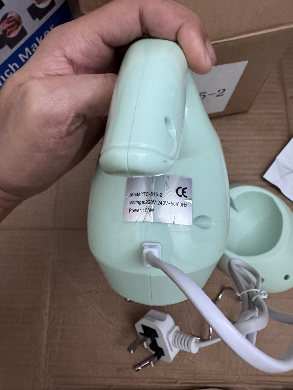 Lot Imported Electric Hand Mixer with Beaters & Dough Hooks – Turbo Kitchen Mixer Pakistan