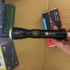 ABD-2304 Multifunctional Emergency Flashlight – USB Rechargeable LED Torch with Side Light & Power Bank LOT IMPORTE