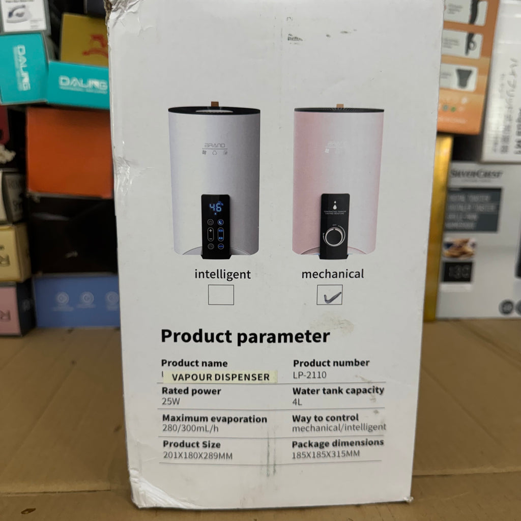 Lot Imported Vapour Dispenser LP-2110 - Mechanical Humidifier