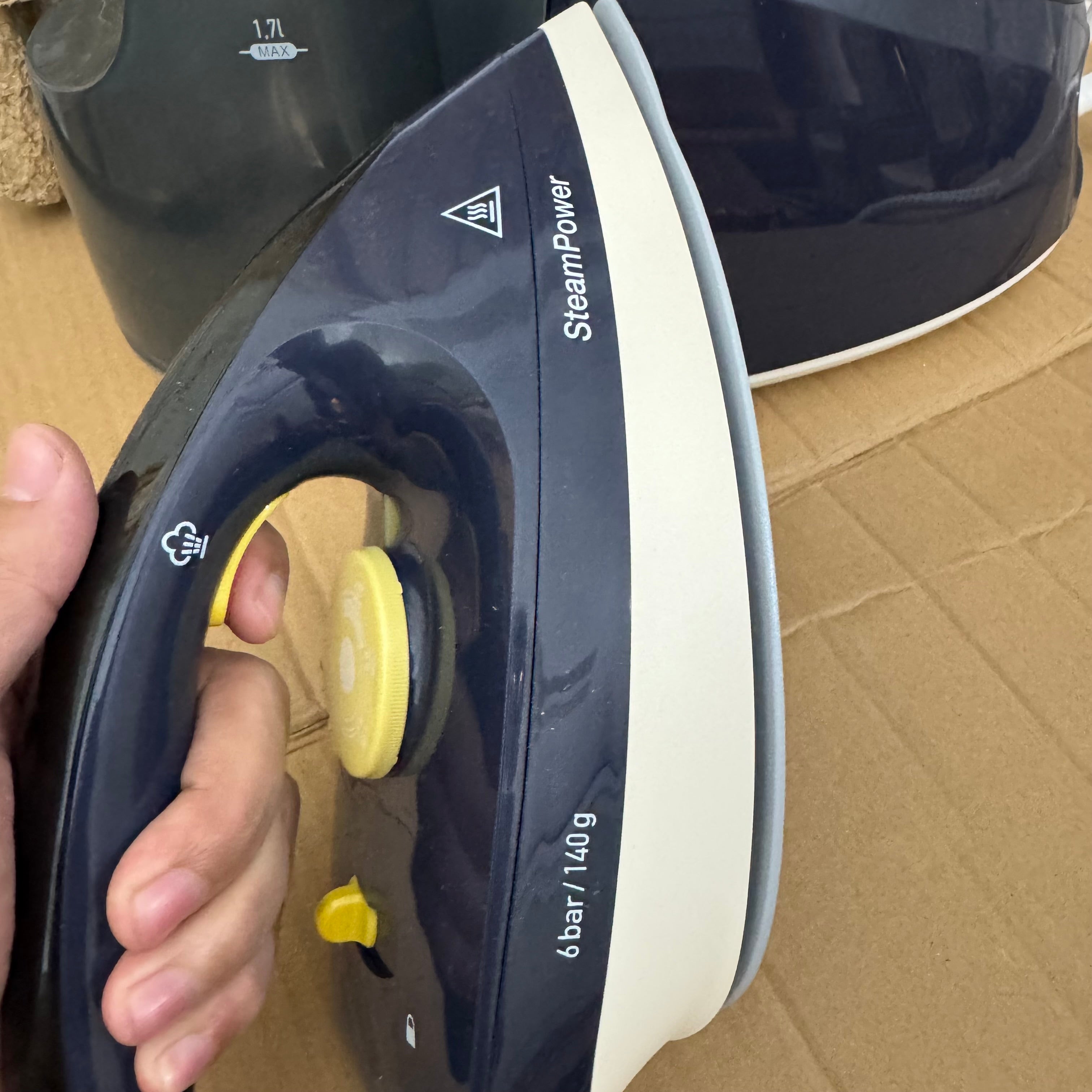 Fagor 3000W Steam Station – 1.7L Portable Ironing System with Anti-Calc