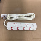 Geepas 3-Way Extension Socket GES5803N