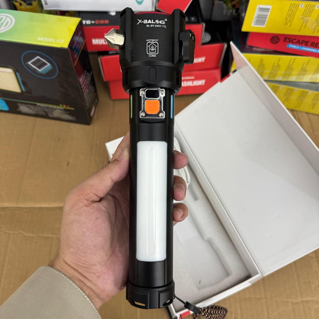 Lot Imported Multi-Functional LED Flashlight & Survival Torch