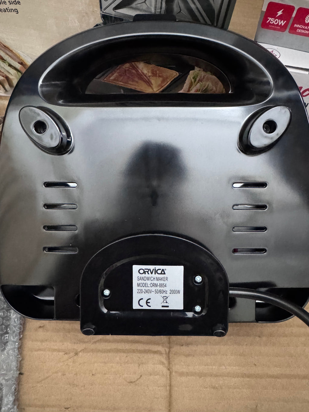 ORVICA ORM-8854 8-in-1 Sandwich Maker 2000W – Lot Imported | Multi Baker Machine in Pakistan