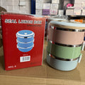 Lot Imported 3-Tier Stainless Steel Insulated Lunch Box