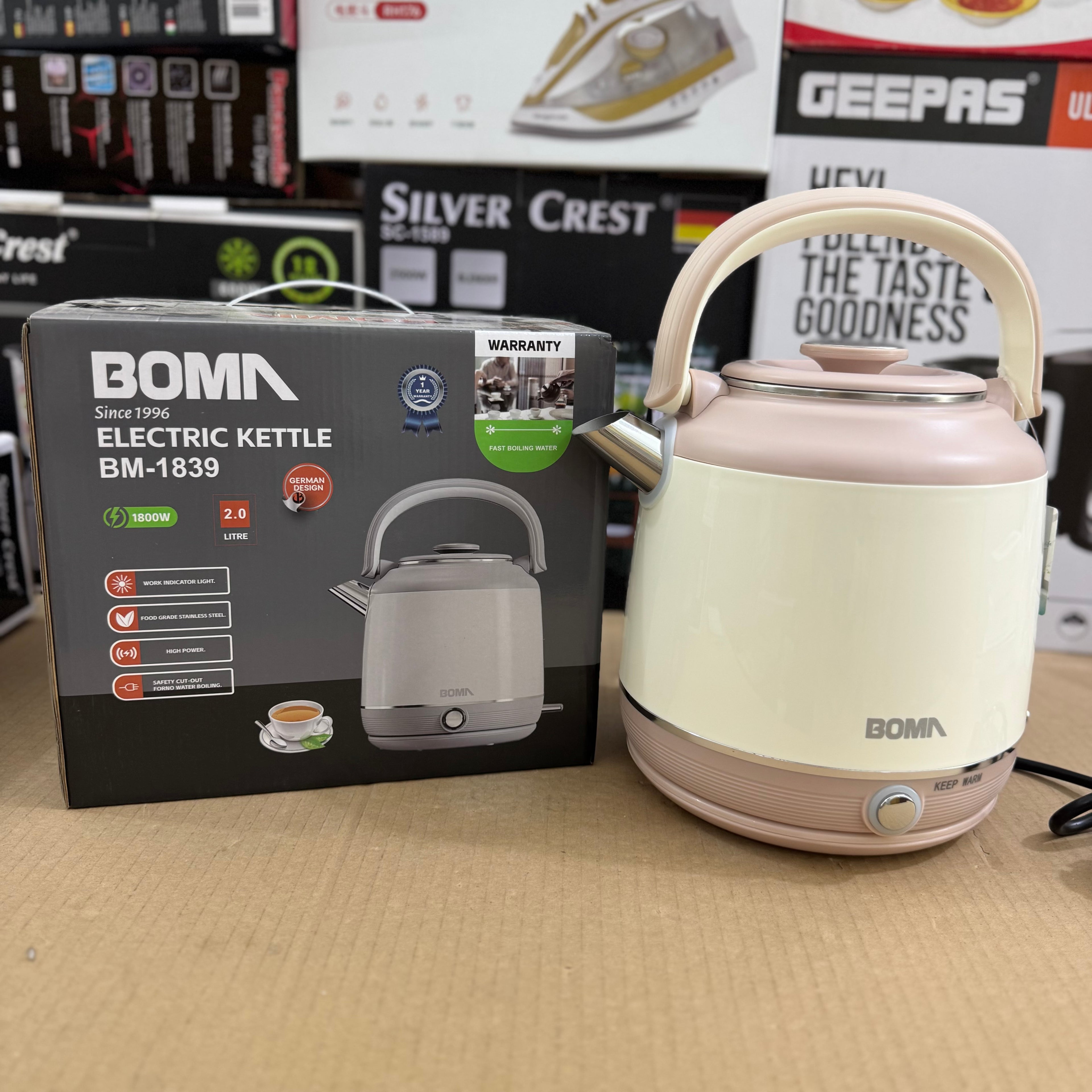 BOMN 2.0L Electric Kettle BM-1839