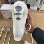 SHARP 5-Speed Hand Mixer EM-H53-WH