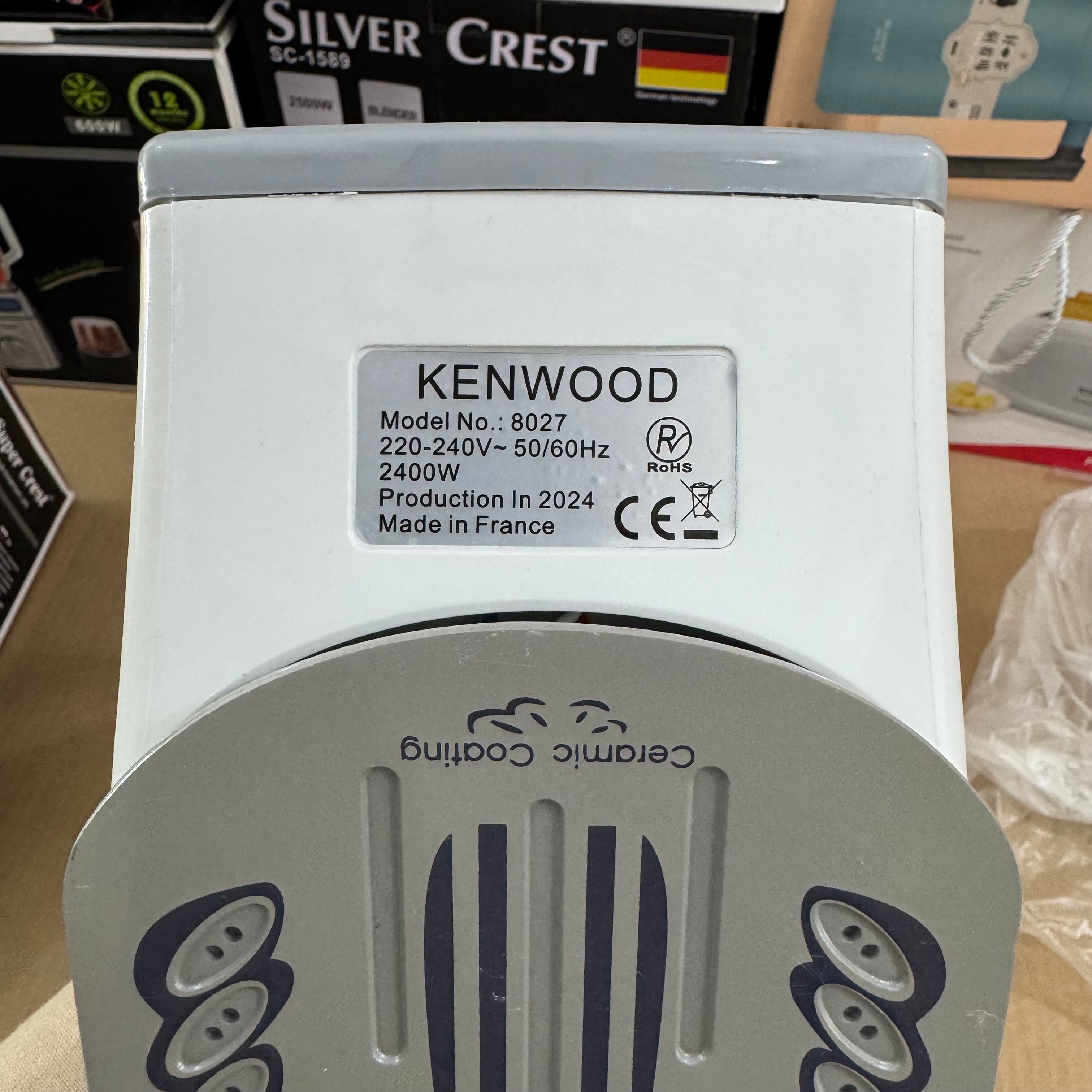 Kenwood Steam Iron ST8027 2400W Ceramic Soleplate – France