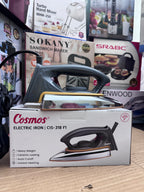 Cosmos CIS-318 F1 Electric Iron – Lot Imported Heavy Weight Ceramic Iron for Pakistan