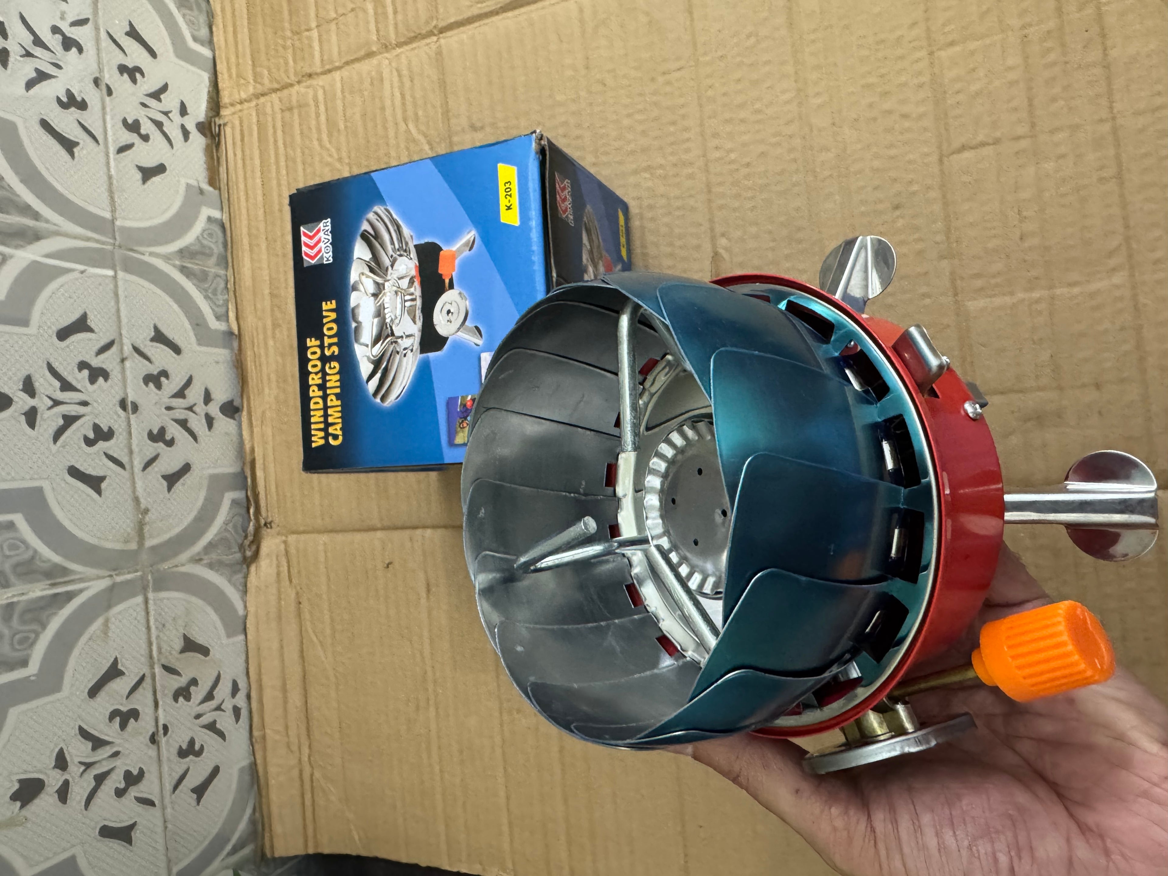 Windproof Camping Stove Portable Foldable Gas Burner – Outdoor Cooking Stove