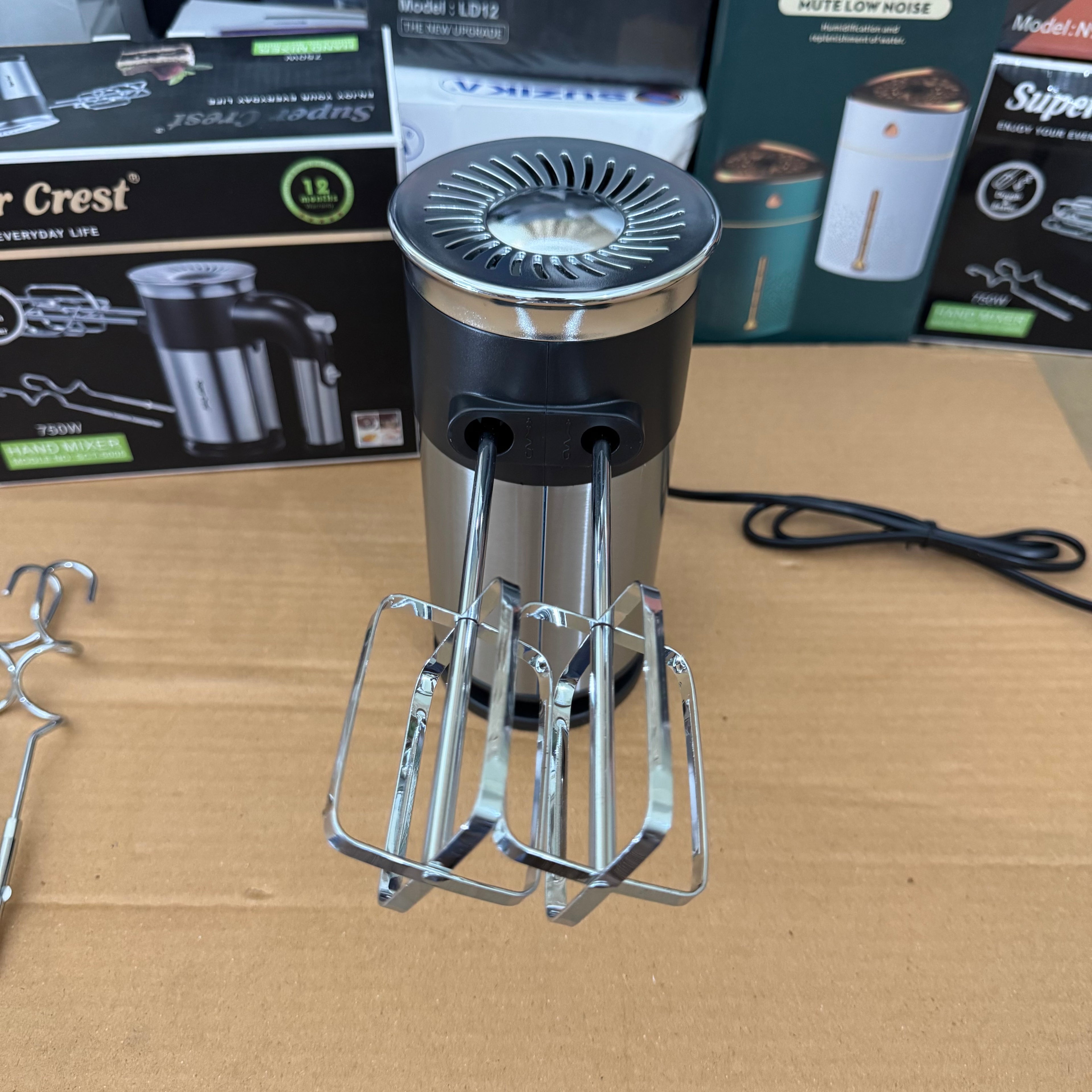 Super Crest 750W Electric Hand Mixer SCT-5005 - Lot Imported