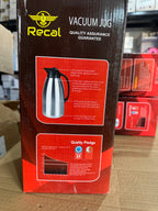 Recal Stainless Steel  Insulated Thermal Flask - 2.0L & 3.0L Lot Imported