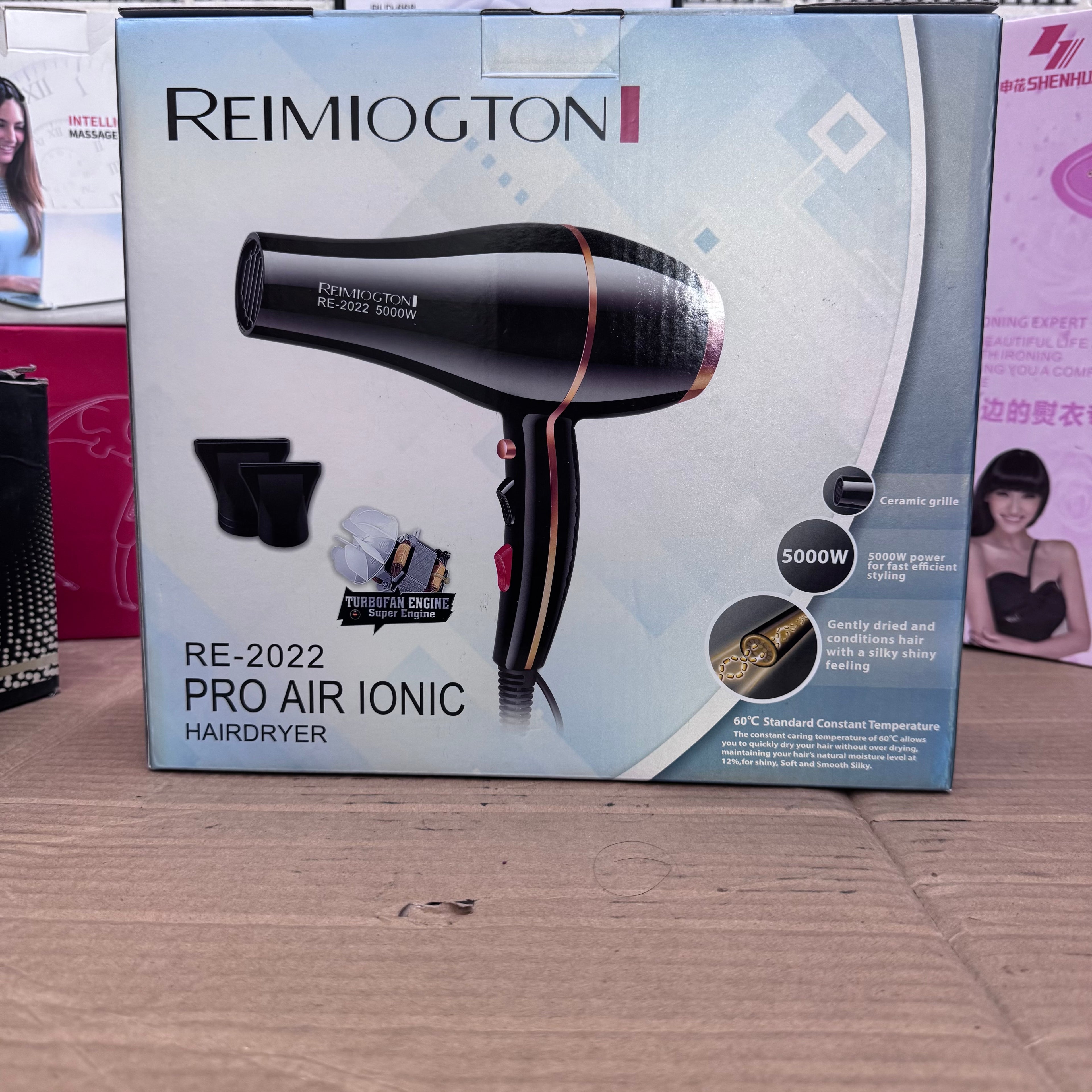Lot Imported Reimiogton Professional Hair Dryer 5000W – High Power Salon Blow Dryer