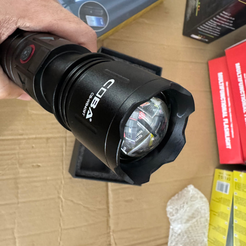 Lot Imported COBA Aluminum Alloy Flashlight | 3000M Long Range-CB-W409T