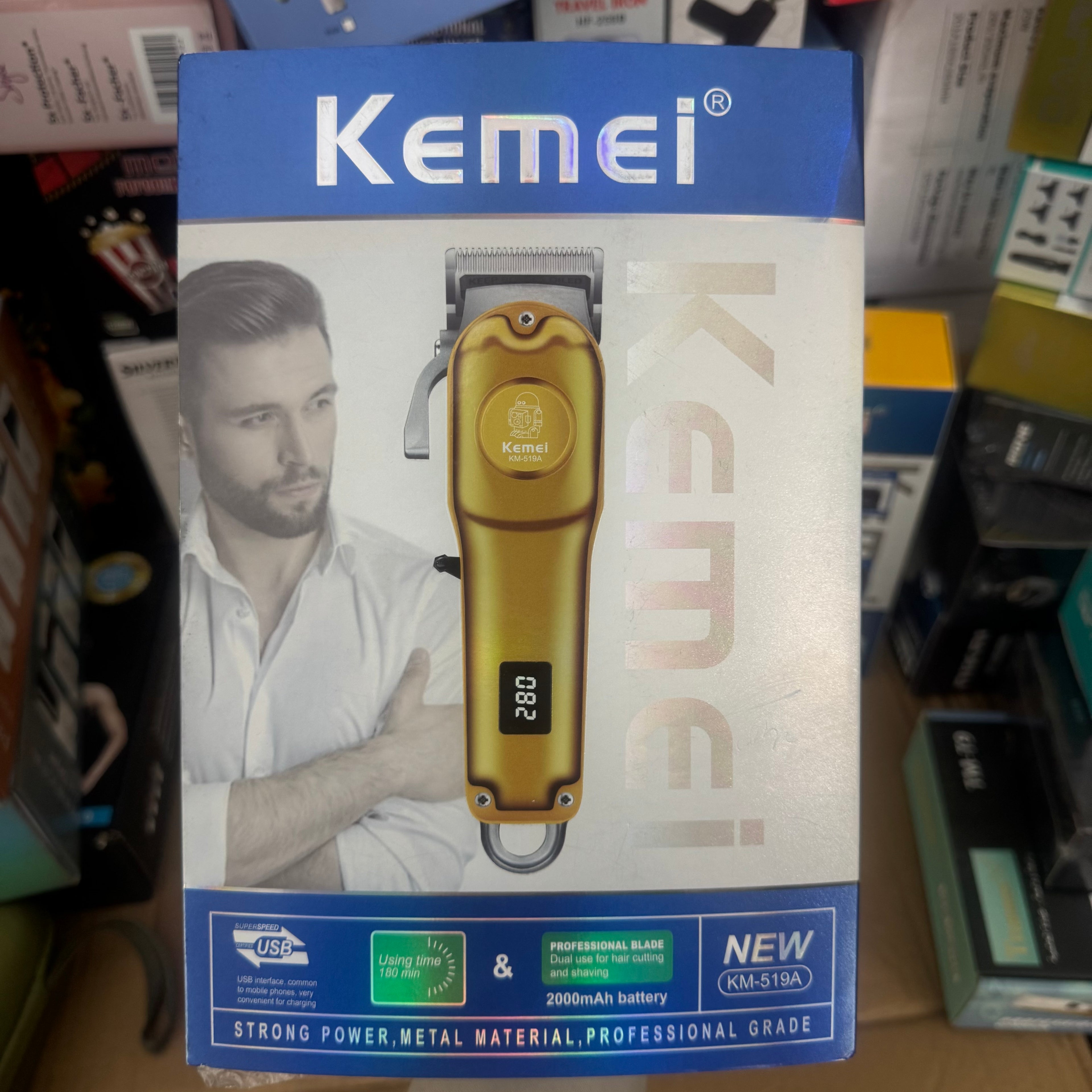 Lot Imported Kemei Professional Hair Clipper - KM-519A