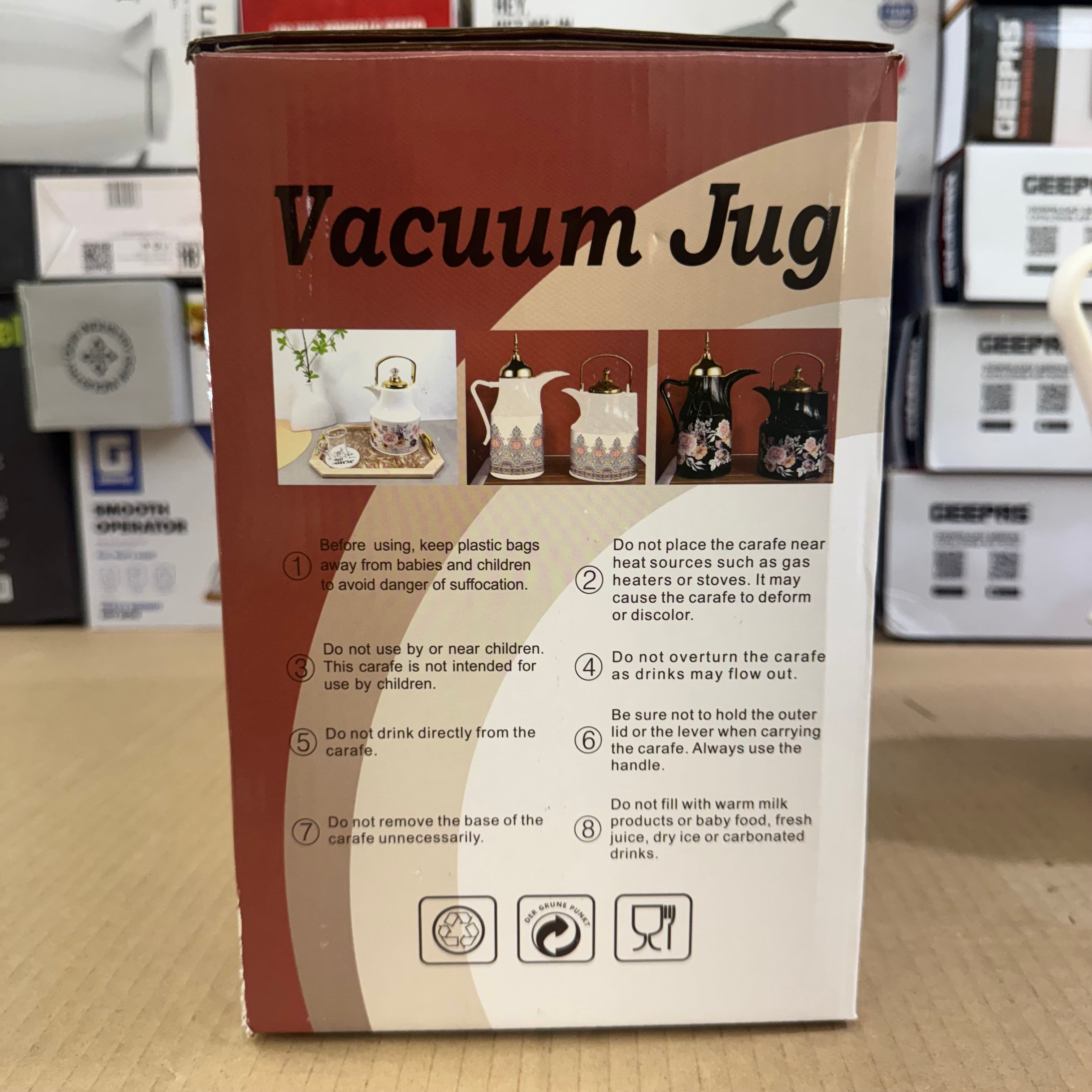Hobby Lobby 2-Piece Vacuum Jug Set 1.0L + 1.0L