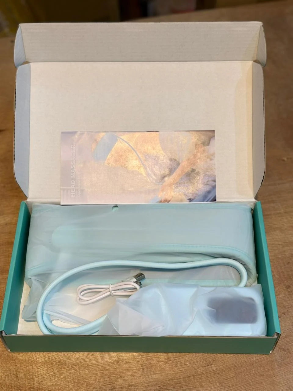 Electric Head Massager with Hot Compress – Relaxing Head Massage Device