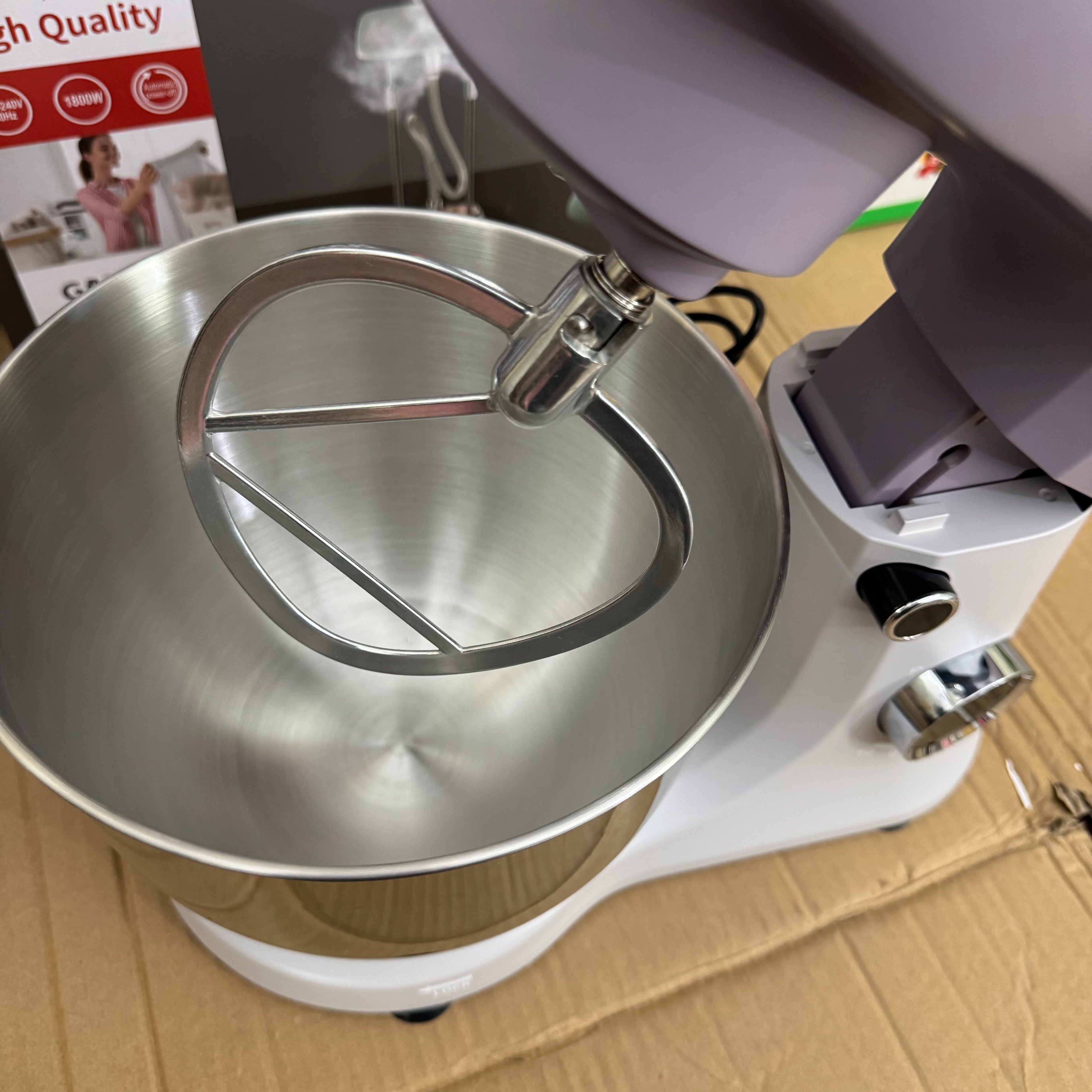 BOMA BM-6004 Professional Stand Mixer | 1500W 6L Kitchen Chef Machine