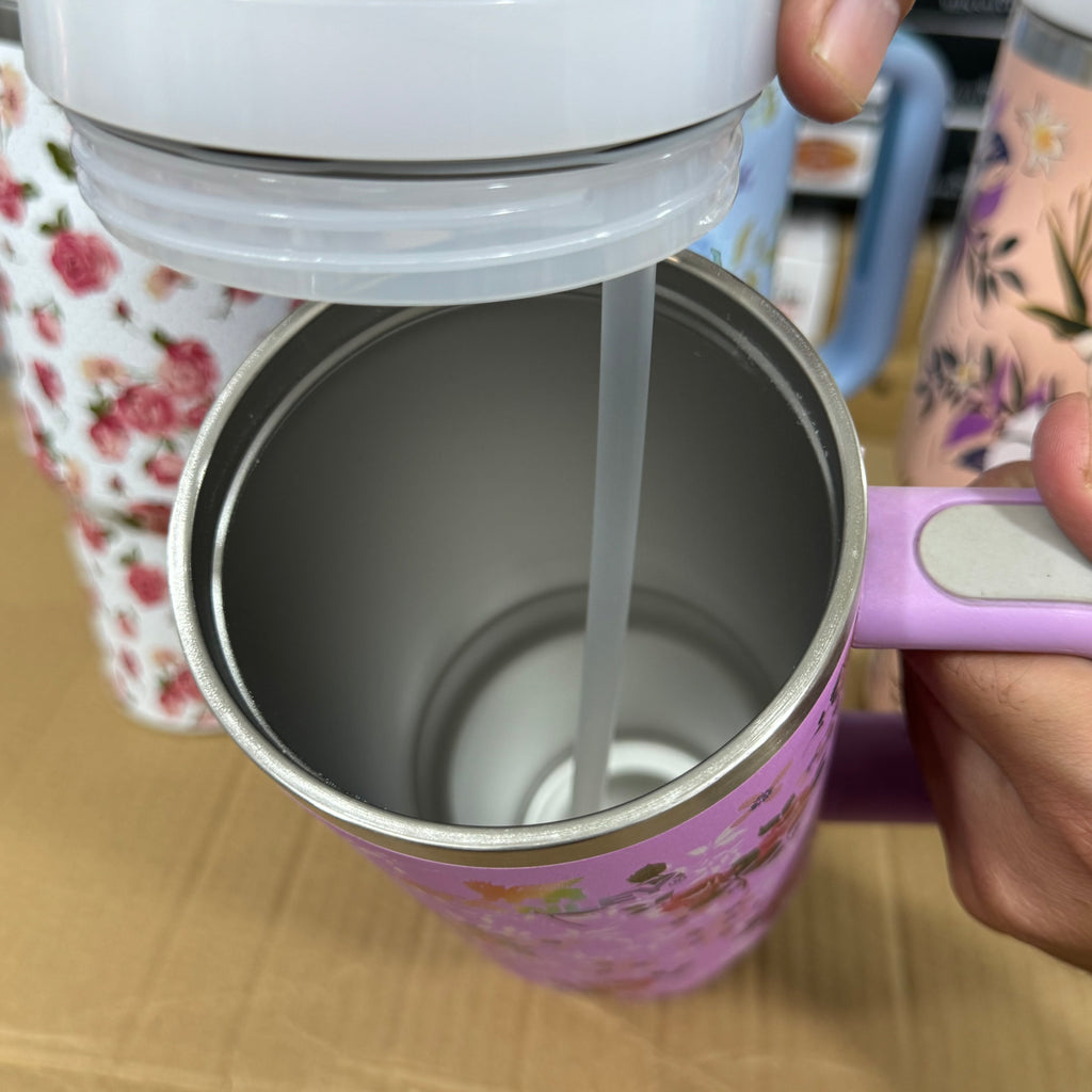 Stanley Floral Print Insulated Tumbler LOT Imported