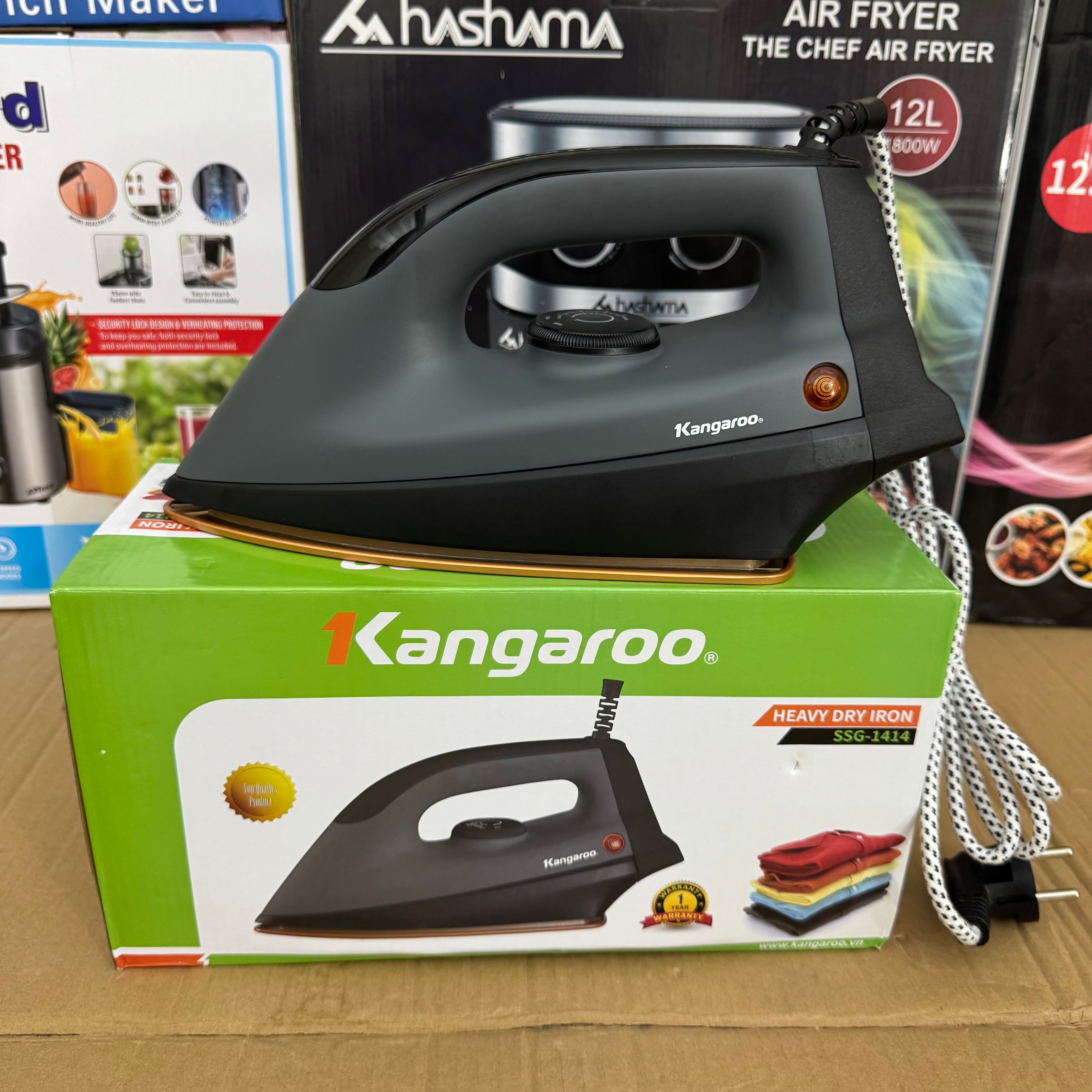 Lot Imported Kangaroo SSG-1414 Heavy Dry Iron