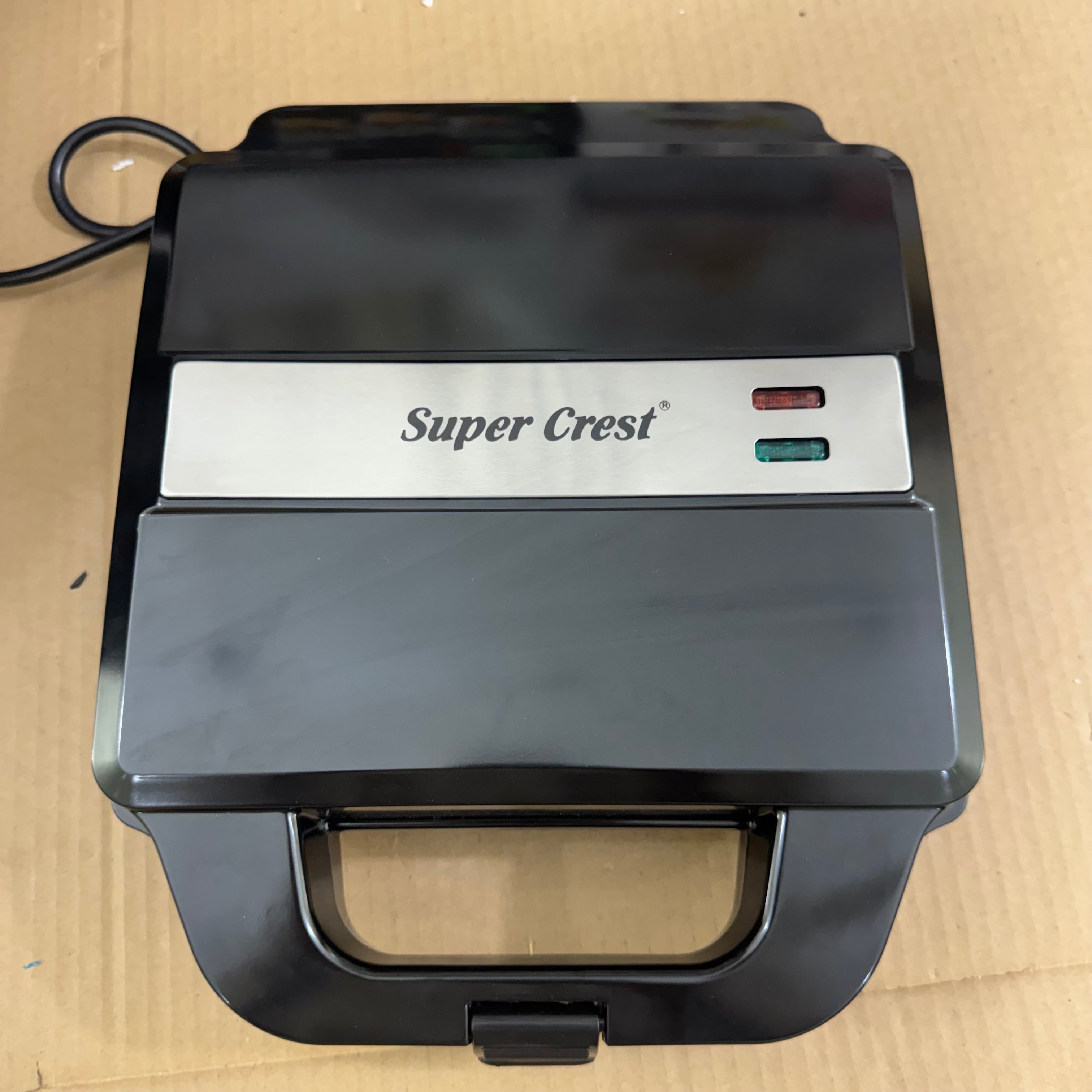 Super Crest 1400W Sandwich Maker SCT-6027