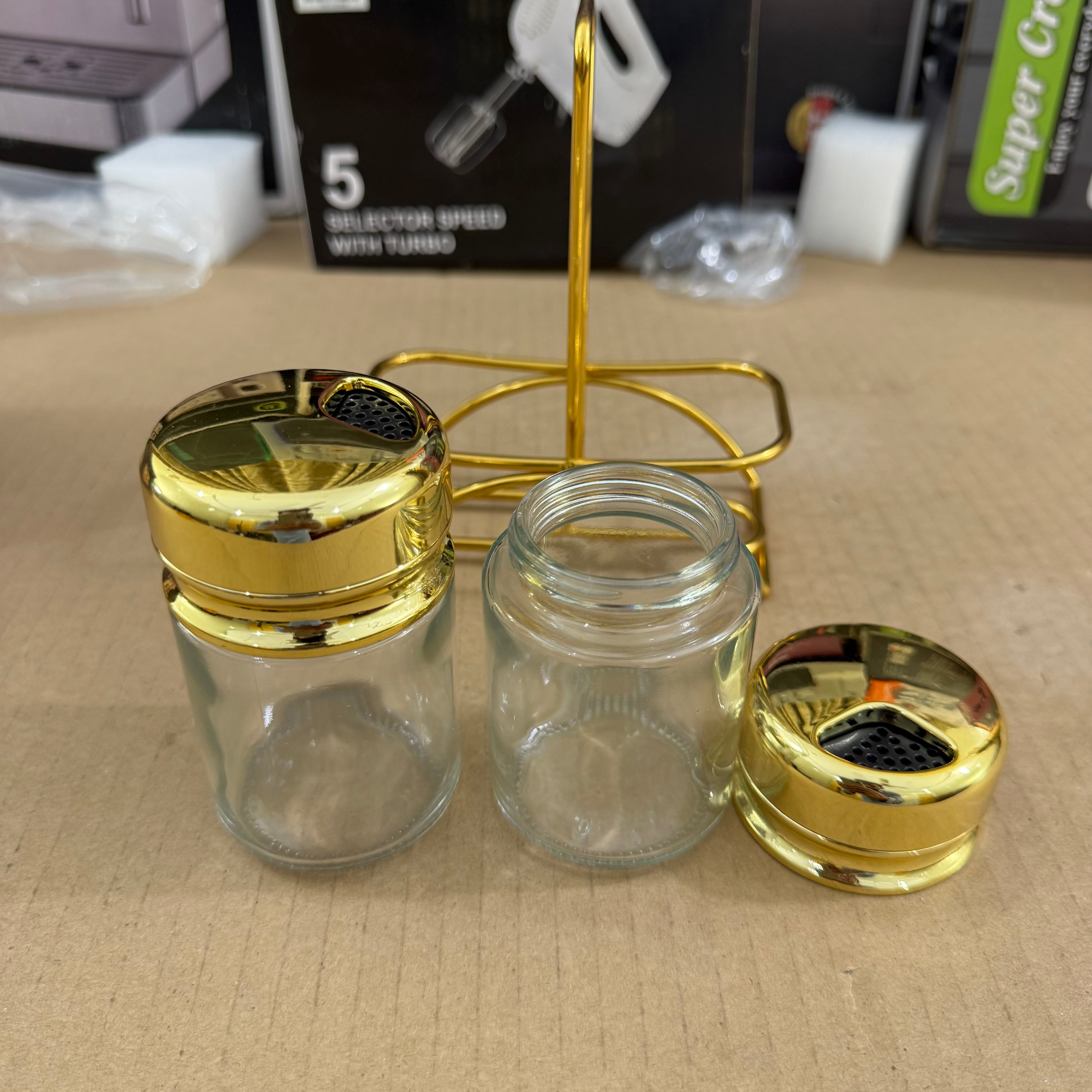 Glass 2-Piece Condiment Set – Original