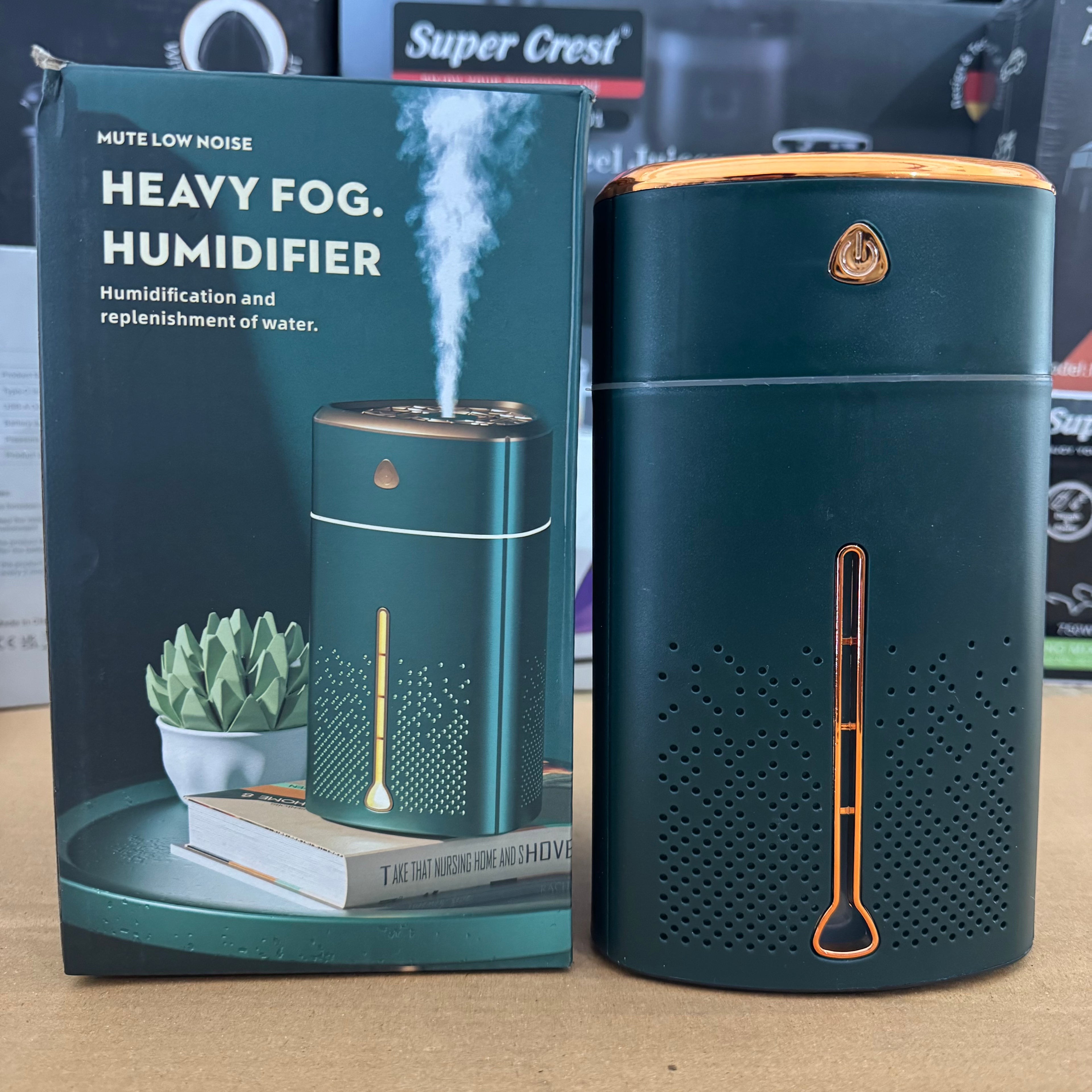Mute Low Noise Heavy Fog Cool Mist Humidifier DQ-118 - Lot Imported