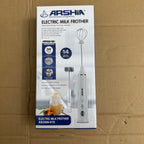Lot Imported Arshia Electric Milk Frother 2W – Handheld Coffee & Milk Whisk with 3 Speed Settings