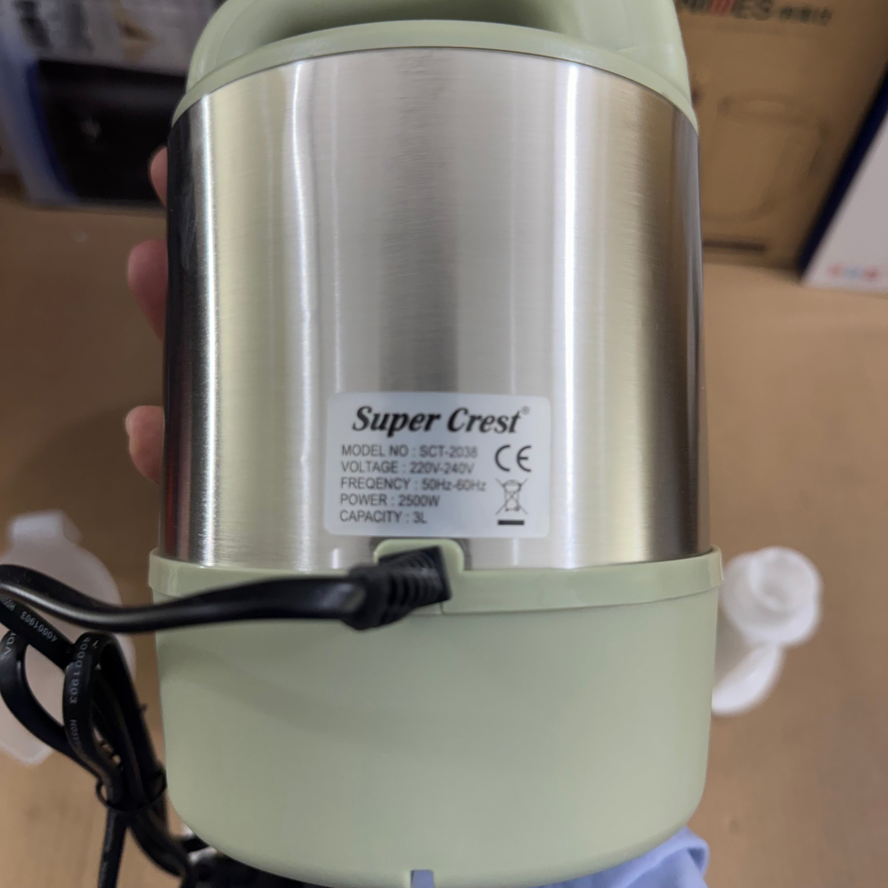 Super Crest 2-in-1 Meat Grinder & Stand Mixer SCT-2038