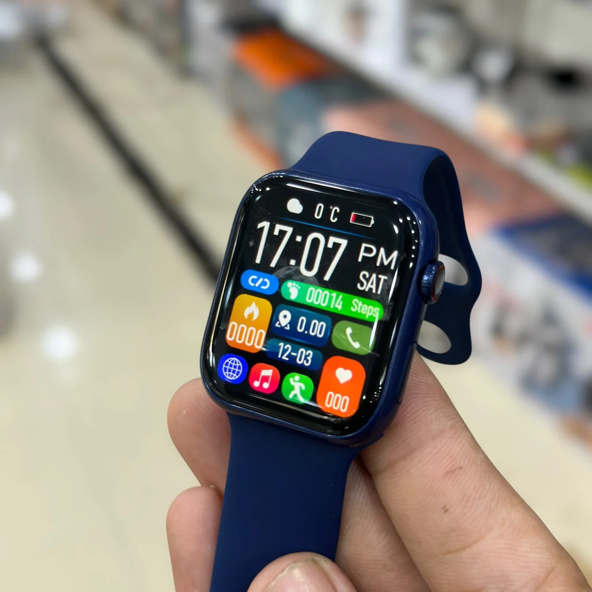 Full Screen Fitness & Health Smartwatch