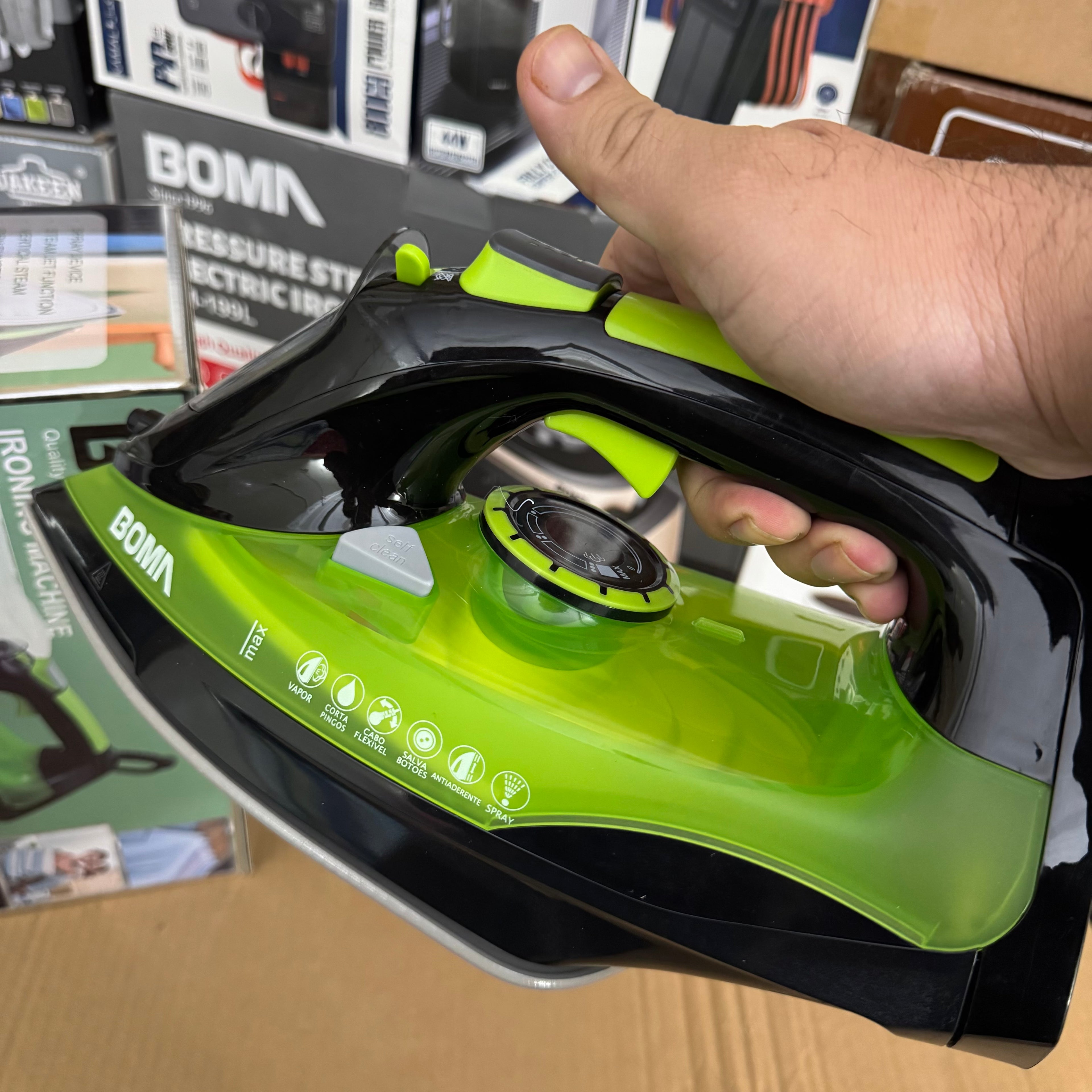 Boma BM-6038 28000W High-Performance Steam Iron