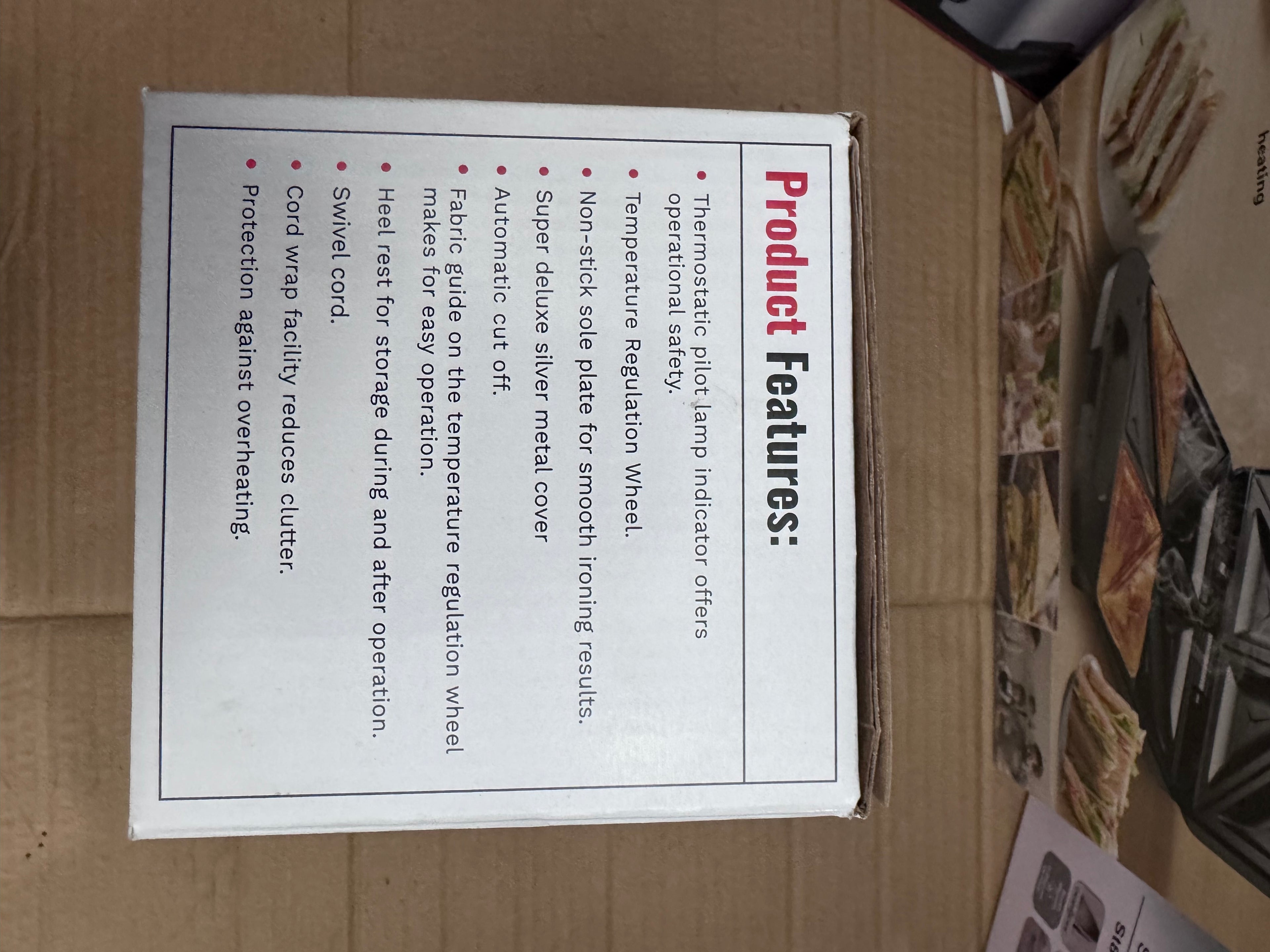 Cosmos CIS-318 F1 Electric Iron – Lot Imported Heavy Weight Ceramic Iron for Pakistan