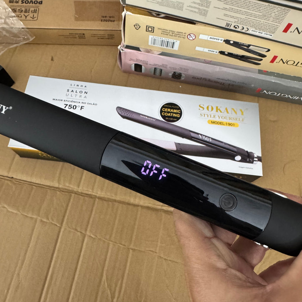 Lot Imported Sokany Salon Ultra Hair Straightener Model 1901