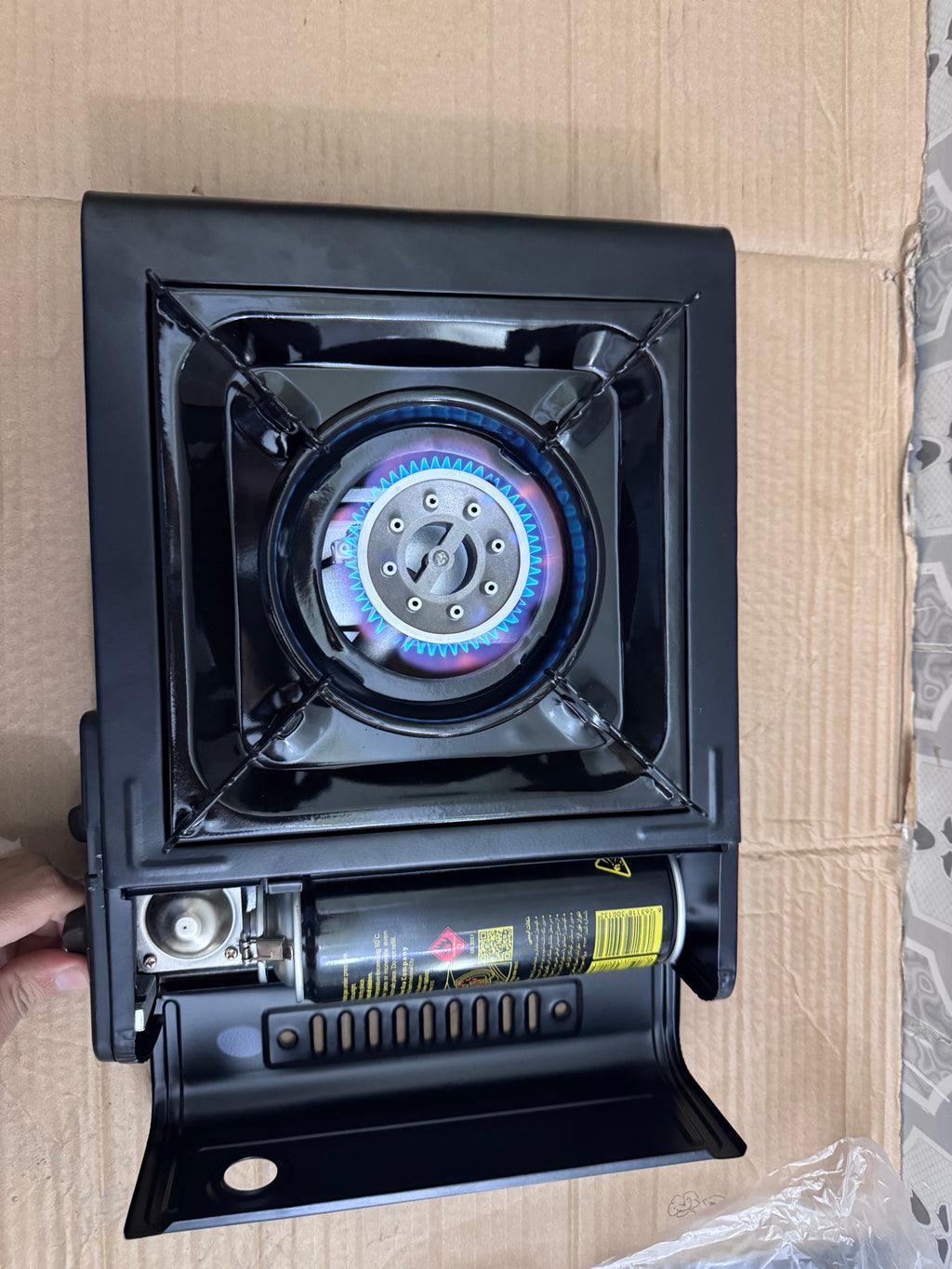 Portable Butane Gas Stove with Carry Case – Camping & Outdoor Cooker