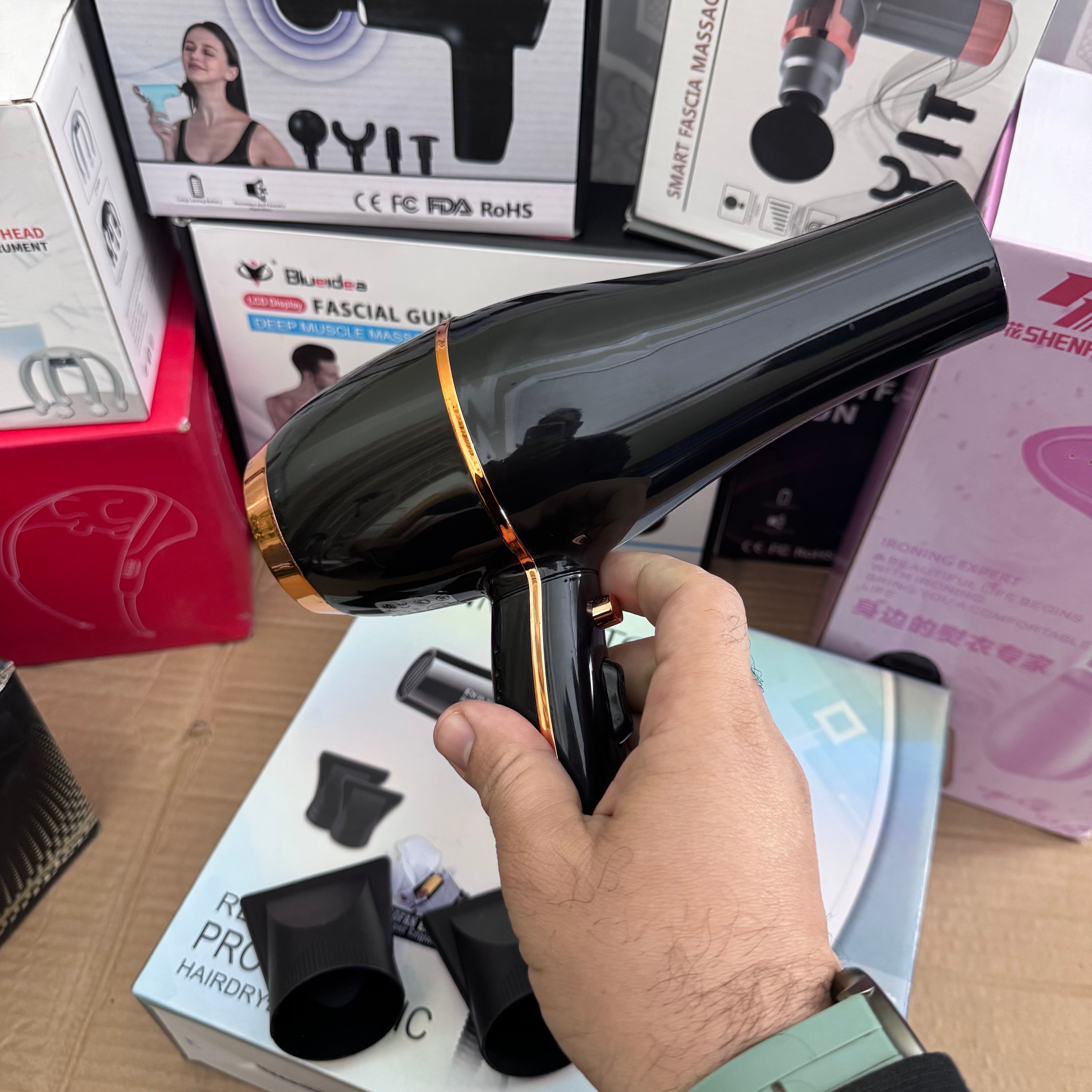 Lot Imported Reimiogton Professional Hair Dryer 5000W – High Power Salon Blow Dryer