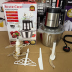 Silver Crest 3.5L Electric Food Chopper – 2000W Heavy Duty Meat Grinder & Ice Crusher Lot Imported