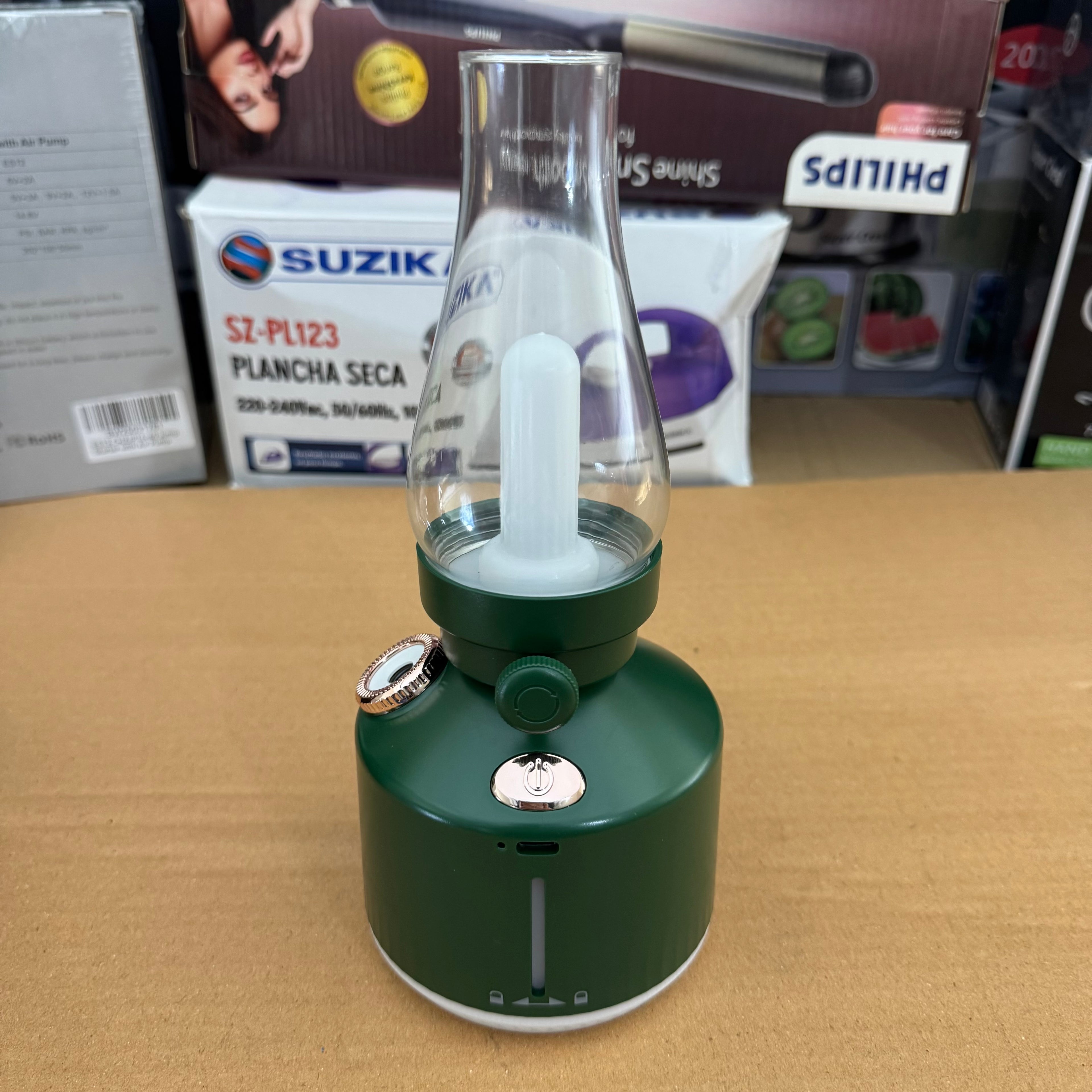Retro Wireless Humidifier & Ambient Night Light DQ-122 - Lot Imported