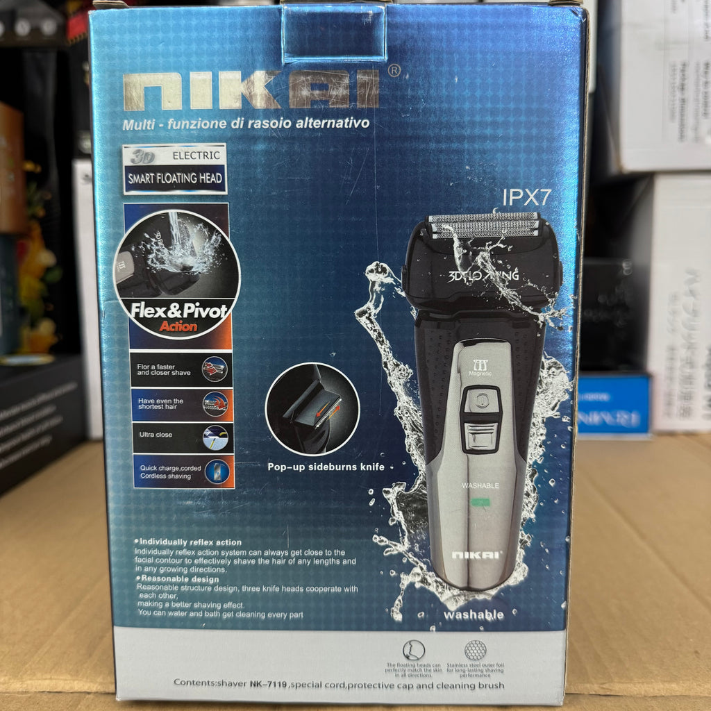 Lot Imported Nikai 3D Floating Razor - Model NK-7119