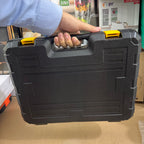 108-Piece Universal Tool Kit - Complete Home DIY Hardware Set with Carry Case German